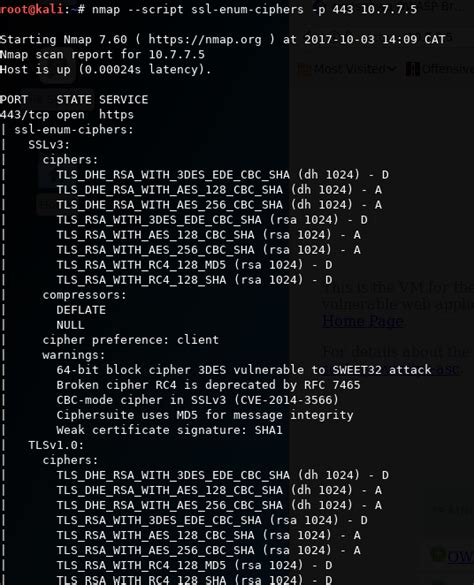 org Sectools. . Nmap check ssh ciphers